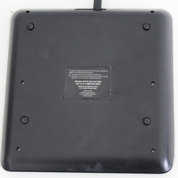 Stamps.Com Digital Postal Scale 5lb Capacity Stainless Steel w USB Cord - Picture 3 of 5